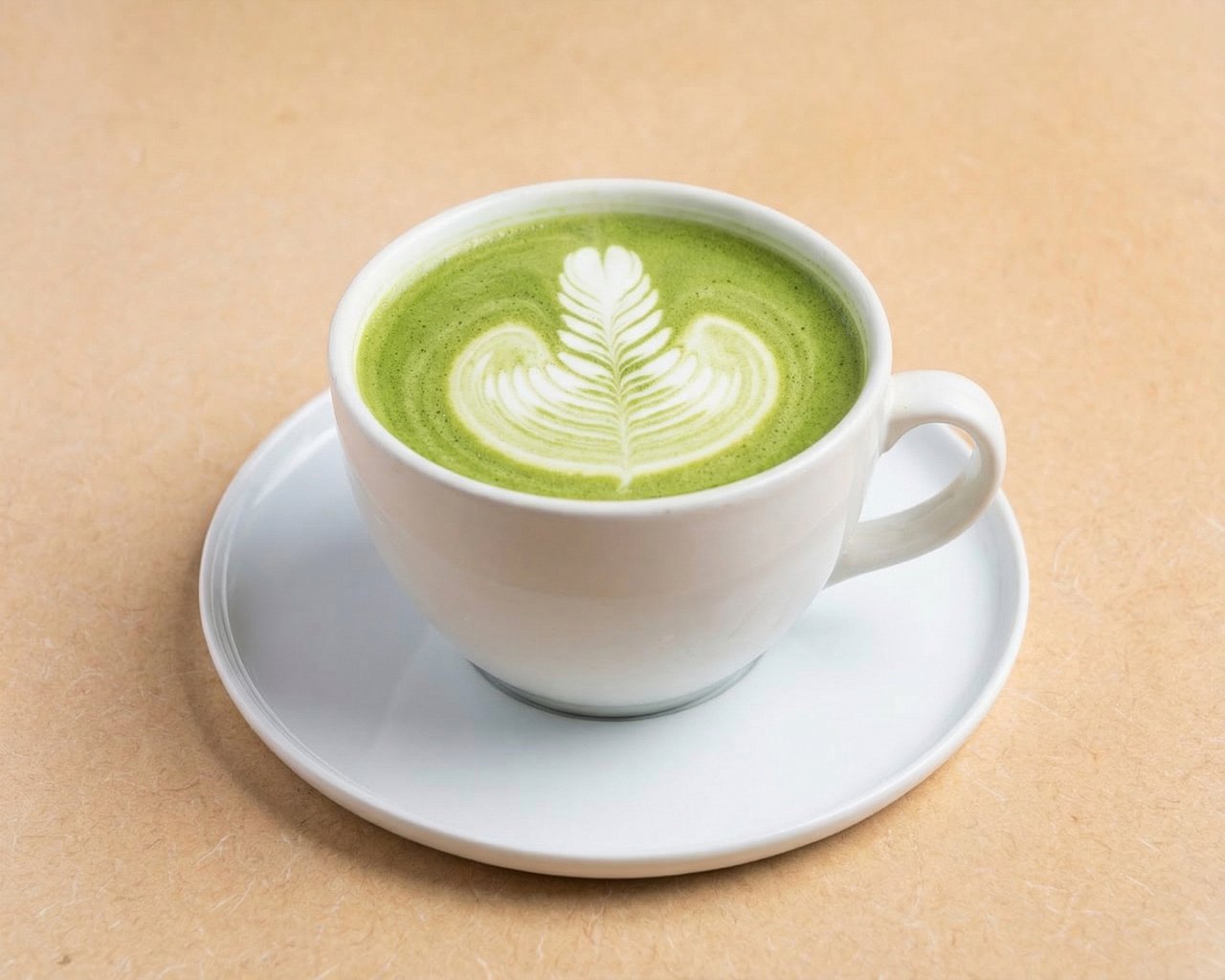 Matcha chaud